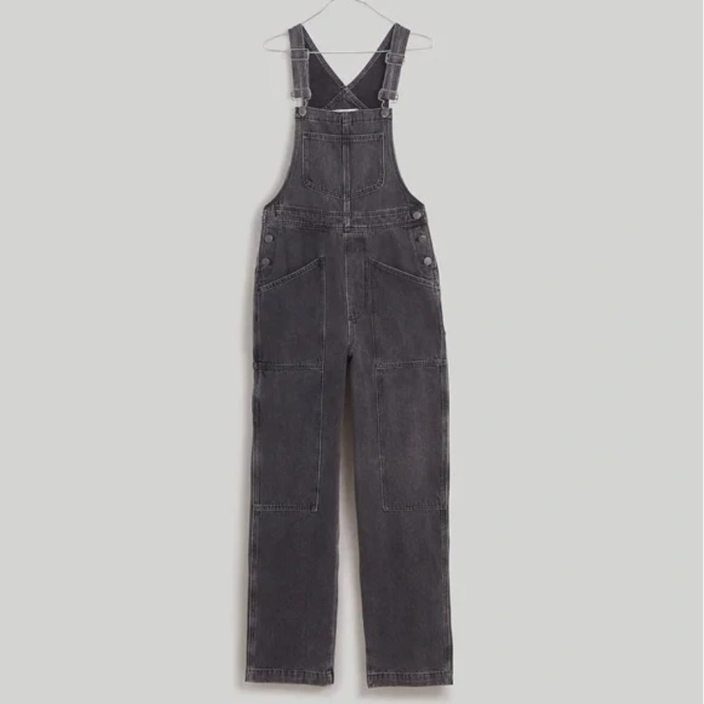 NWT Madewell Denim Oversized Carpenter Overalls in Hartwell Wash (XS/S)